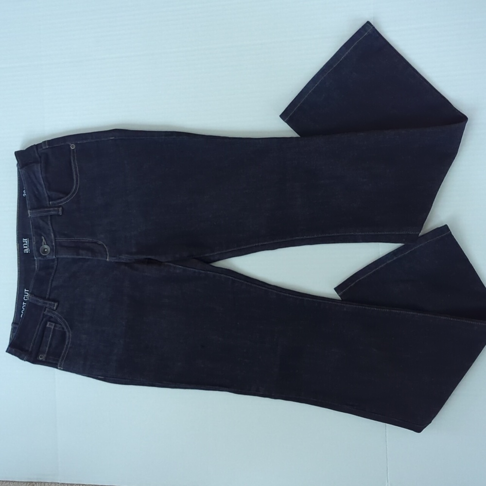 A.N.A. Boot Cut Jeans 6 W28 Blue